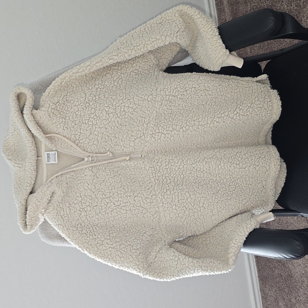 Victoria's Secret Pink Sherpa Half Zip